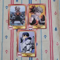 ヒロアカ 特典 非売品 イラストカード 3点セット