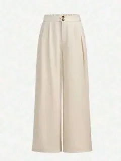 SHEIN Girlism ティーンハイウエストワイドパンツ　　　12Y 150のサムネイル