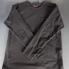 BONCOURA ボンクラ 長袖Tシャツ　ポケット付き　ポケT オリーブ　40 BONCOURA ボンクラ 長袖Tシャツ ポケット付き ポケT オリーブ 40