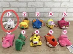 たべっ子どうぶつ ぬいぐるみ マスコット① タグ付き