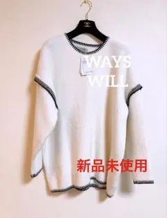 セレクトショップ★ バイカラー ニット セーター 新品タグ付き ZARA好