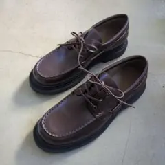 新品　GU×UNDERCOVER　デッキシューズ　ダークブラウン　29cm