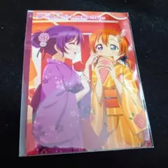 東條希 ラブライブ μ's 9周年 ゲーマーズ 限定 特典 ブロマイド ぼ