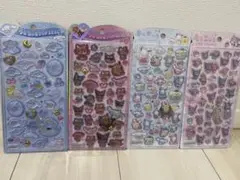 サンリオ　うるちゅるポップシール　4枚セット　新品未開封　正規品