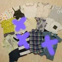 半袖 ロンパース 11枚まとめ売り 70