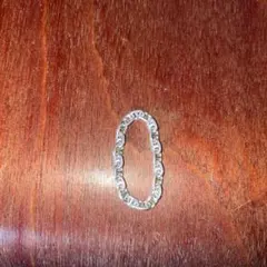 希少　ヴィンテージ アンカーチェーン　リング　シルバー925