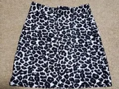 グランジ ヒョウ柄ミニスカート ギャル