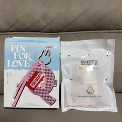 【Y】ラブブ アルファベット PIN FOR LOVE イニシャル　チャーム