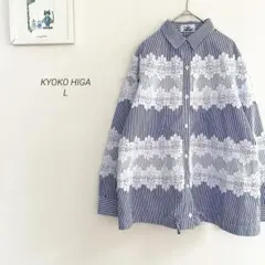 KYOKO HIGA 2wayレースコラージュブラウス sstsのサムネイル