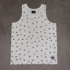 希少✨ ステューシー STUSSY タンクトップ 総柄 シャネルロゴ Sのサムネイル