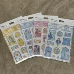 ディズニーストア ステンドグラス シール