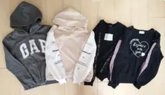 トレーナー パーカー 150 女の子