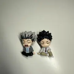 フィギュア2体セット グレーと黒