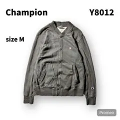 【即購入OK】champion スナップカーディガン　サイズM グレー