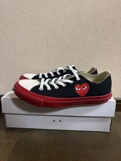 【新品未使用】プレイ コムデギャルソン x CONVERSE 29 BLACK