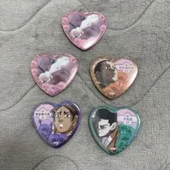 ゴールデンカムイ　愛です缶バッジ　まとめ売り　鯉登音之進　月島基　宇佐美時重