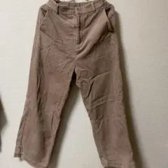 GLOBALWORK コーデュロイ カジュアルパンツ Sサイズ ブラウン