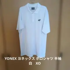YONEX ヨネックス ポロシャツ 半袖 ホワイト　XOのサムネイル
