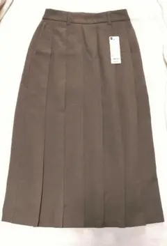新品未使用 GU プリーツミディスカート