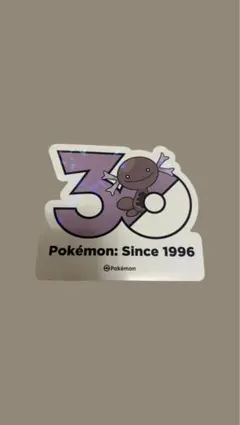 ポケモン　韓国限定 パルデア ステッカー 30周年　シール メガフェスタのサムネイル