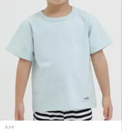 and.D ディリームジカラー半袖Tシャツ ミント 130cmのサムネイル
