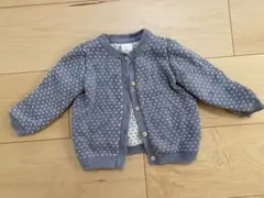 H&M オーガニックコットン　カーディガン　6M