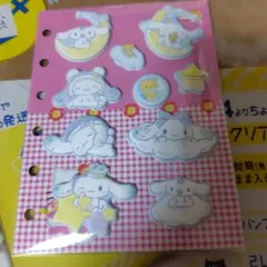 ぷにぷに素材シール ぷっくりシール シール サンリオ シナモン シナモンロール