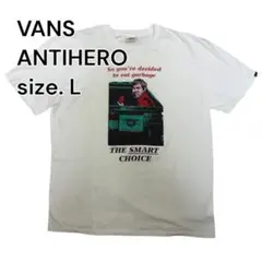 VANS ANTI HERO T恤 L 滑板 復古