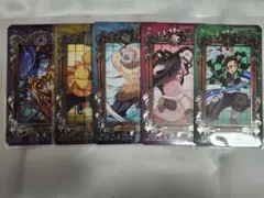 鬼滅の刃ミュージアムカード炭治郎・禰豆子・伊之助・善逸・無限列車編5枚セット2