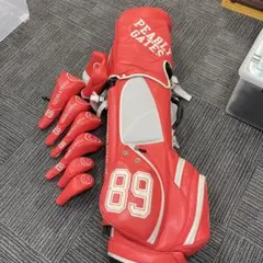 PEARLY GATES パーリーゲイツ スタンド式キャディバッグ オレンジ
