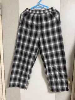 PAIRMANON オンブレチェックパンツ