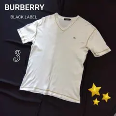 ヨッシー様用✨️BURBERRY BLACK LABEL Vネック Tシャツ 3
