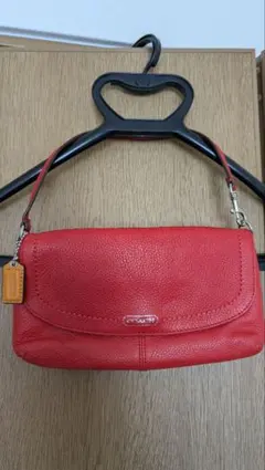 COACH レッド ハンドバッグ