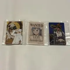 一番くじ　ワンピースカードゲーム　G賞　カードデザインアクリルスタンド　3点