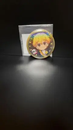 鬼滅の刃 鬼滅の奏 無限列車編 缶バッジ ホロ 我妻善逸