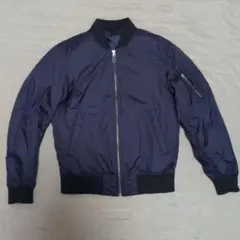 UNIQLO MA-1 フライトジャケットネイビー