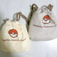 3COINS スリコ ポケピース コラボ エコバッグ 2種まとめ売り