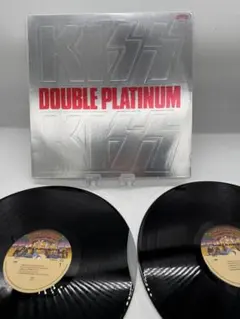 激レア2枚組】KISS/Kiss my ass+Double Platinum - メルカリ