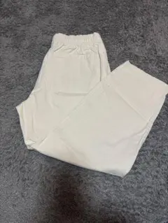 GU ホワイト ワイドパンツ XL