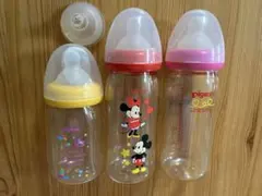 Pigeon 哺乳瓶セット　240 160 乳首、フタ付き