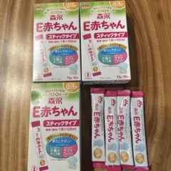 森永 E赤ちゃん スティックタイプ 13g×10本 3箱セット　➕４本付きのサムネイル