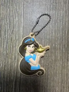 ディズニー　アラジン　ジャスミン　キーホルダー　クッキー風