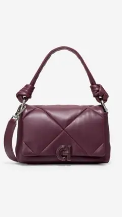 コールハーン　（新品未使用）キルテッド2wayバック【バーガンディ】