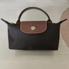 LONGCHAMP ル・プリアージュ ミニ ハンドバッグ　ブラウン