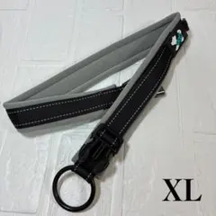 【新品】犬 首輪 XL ダークブルー 大型犬 反射クッション 痛くない 調整可能のサムネイル