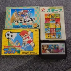 ファミコン ゲームソフト 4本セット