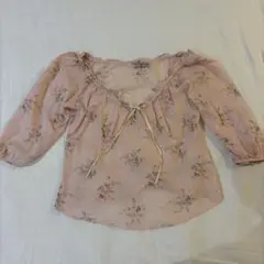 Polo Jeans Company 花柄 ブラウス ピンクのサムネイル