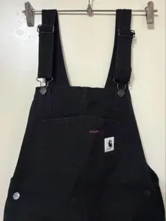 Carhartt WIP カーハート オーバーオール ブラック 32×32 - メルカリ