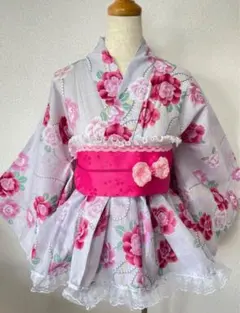 帯セット】浴衣ドレス 姫ギャル y2k 大人用 - メルカリ