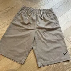 美品　ミズノ　ベージュ ハーフパンツ　XL